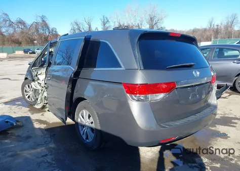 2014 Honda Odyssey Ex-L z USA, uszkodzony, nr VIN 5FNRL5H68EB023569